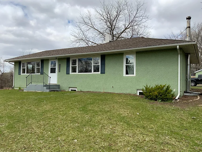 Street side of house