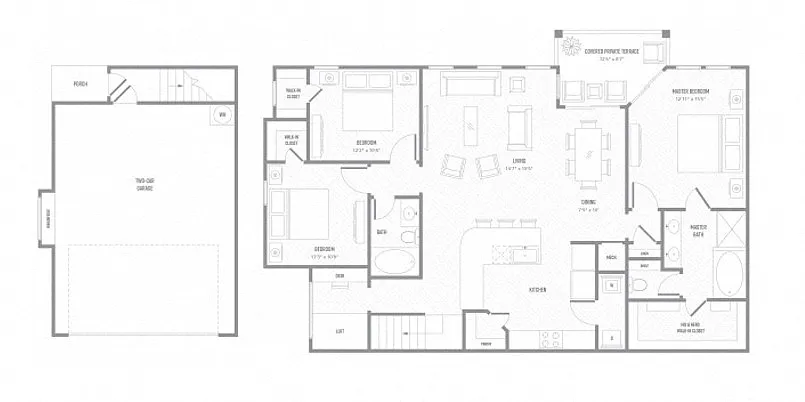Floor plan C2T