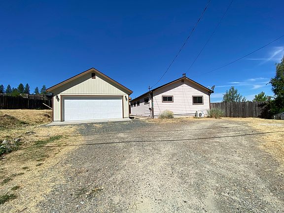 Front of house and garage