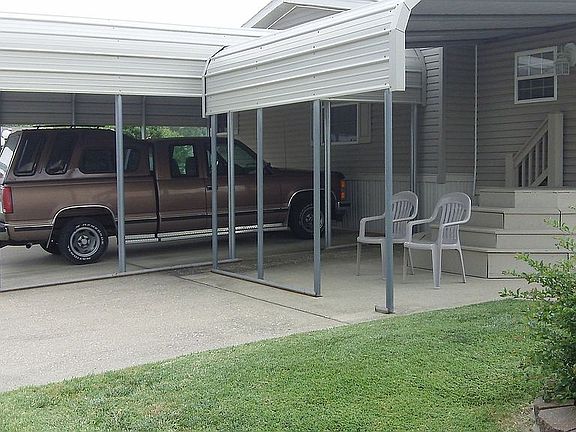 Double carport