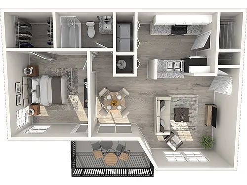 Floor plan The Magnolia