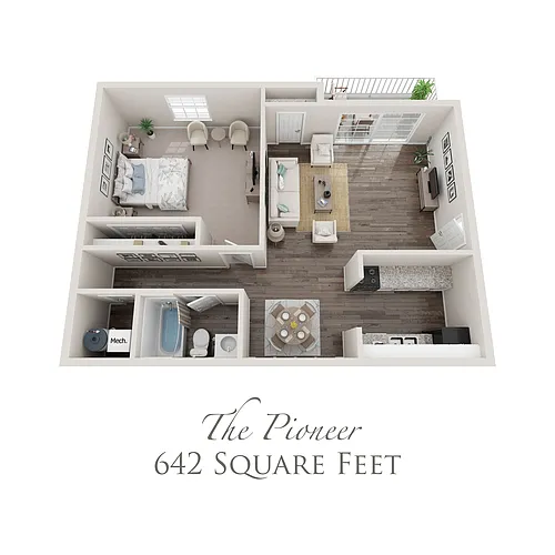 Floor plan The Pioneer