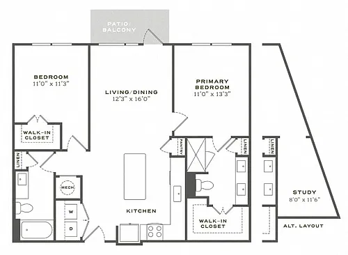 Floor plan B1