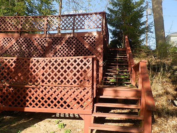 Decks on Riverbank Lot