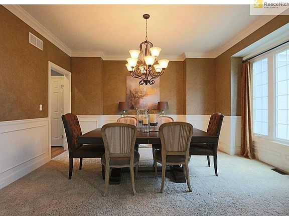 Formal dining room.