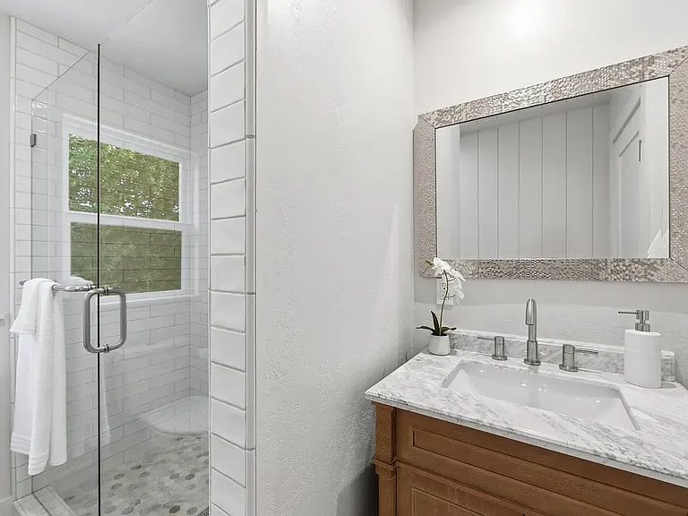 "Marble" vanity counters