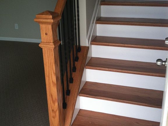 Stairs- Peek of Living room