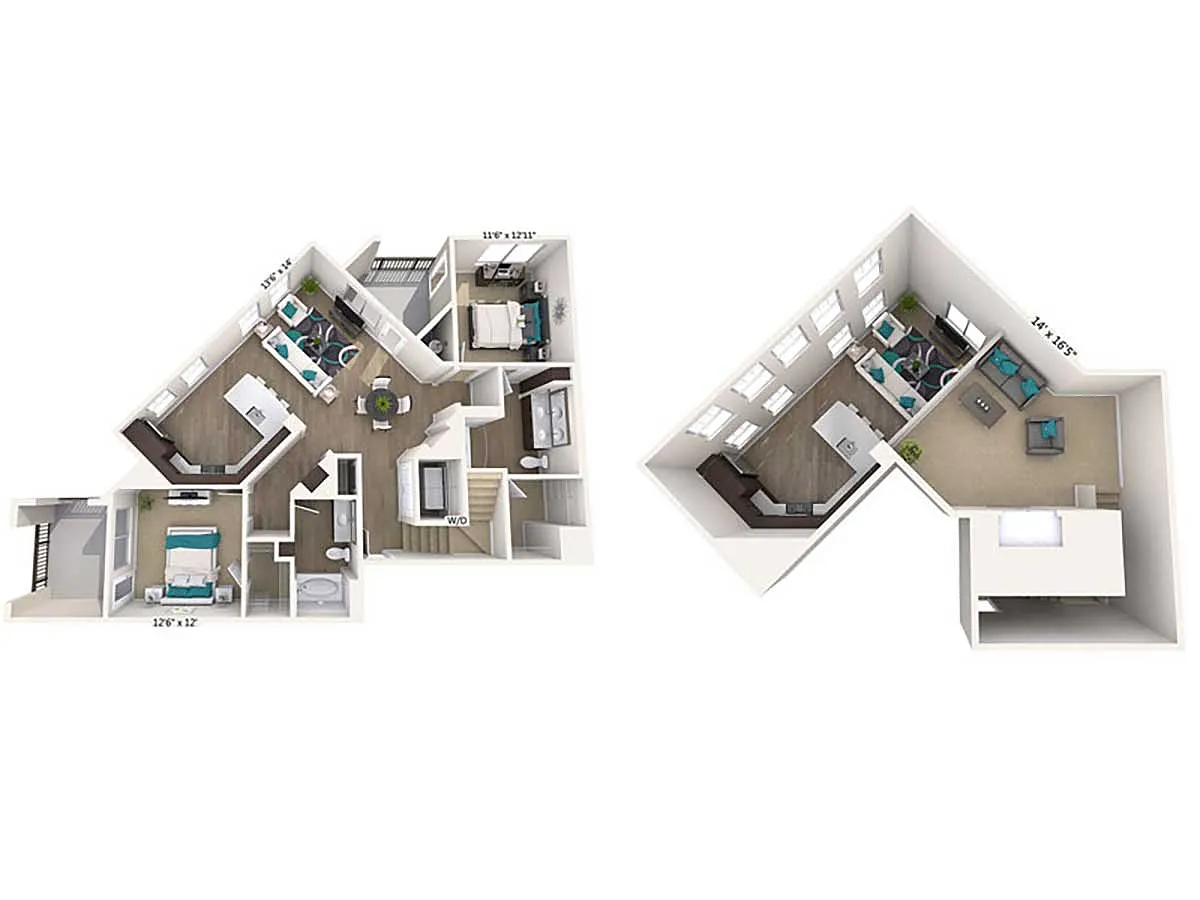 Floor plan B3L