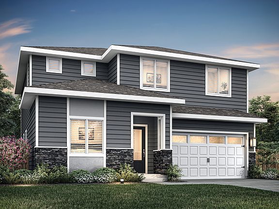 Rendering of the Whidbey A at dusk.
