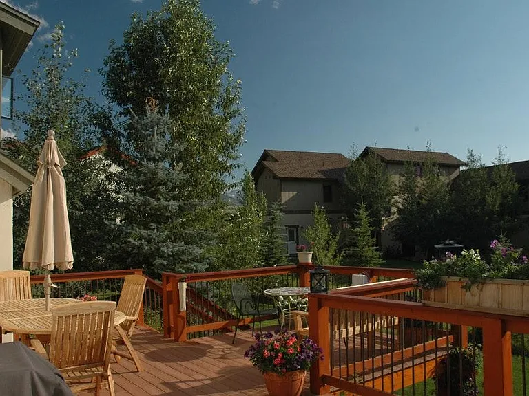 Back deck