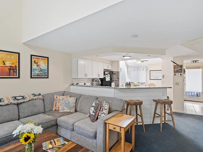 Open concept living space