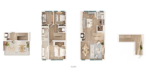 Floor plan Clusia