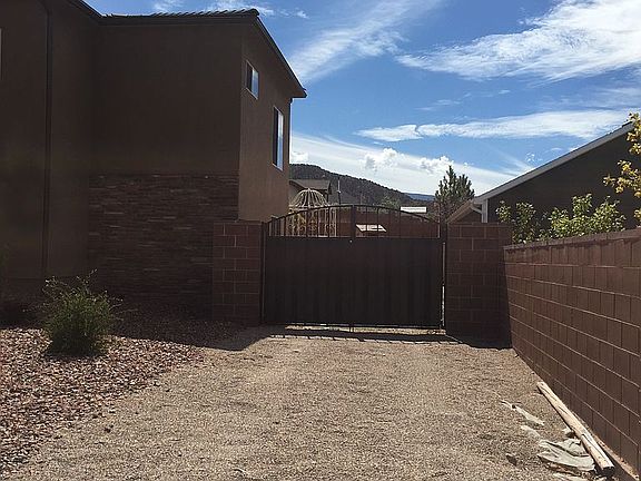 Drive into RV parking area