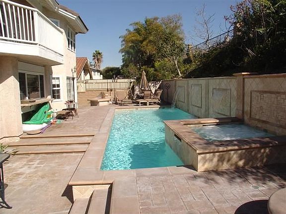 Large entertainers backyard