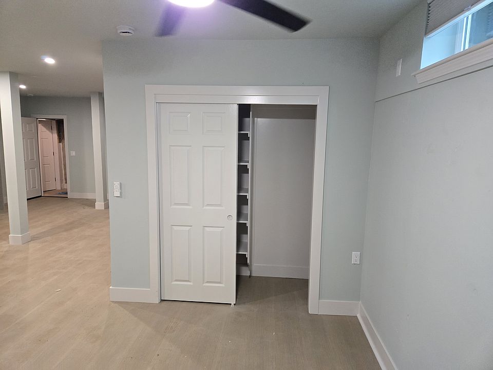 one of two closets