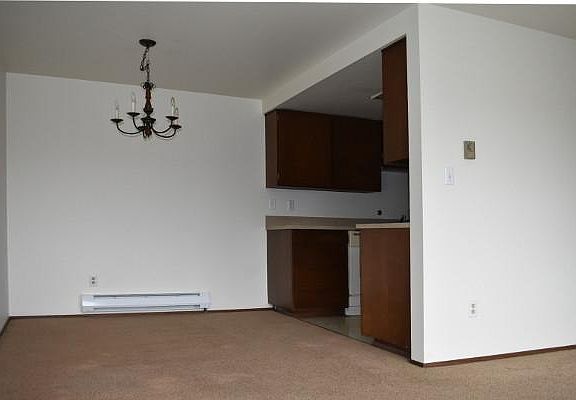 Dining room and kitchen