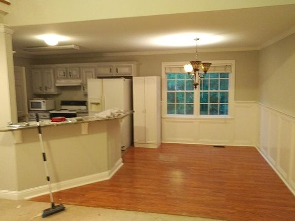 Dining and kitchen