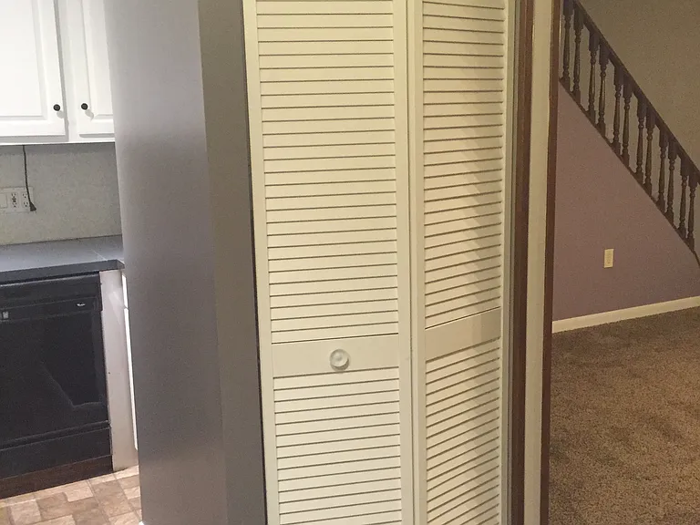 Built-in laundry unit