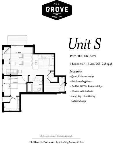Floor plan S