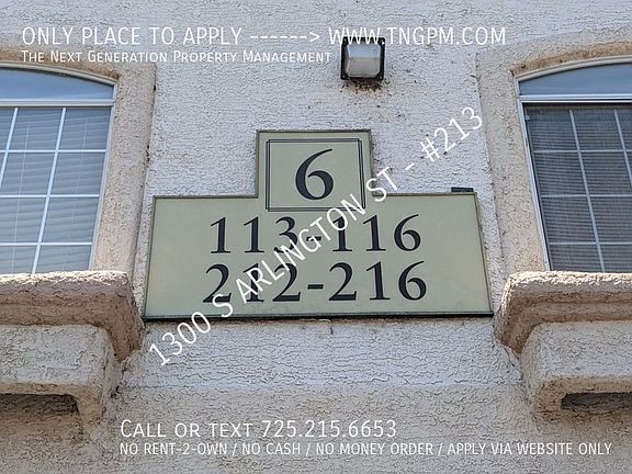 2nd image of 1300 S Arlington St APT 213