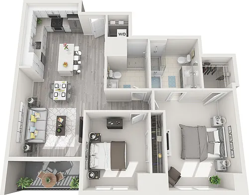 Floor plan B6