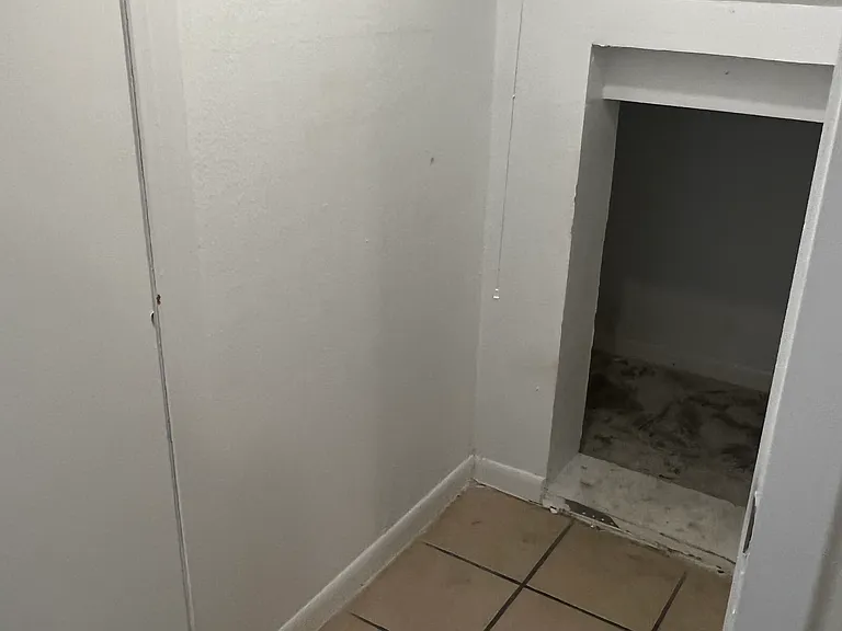 Extra storage under the stairs