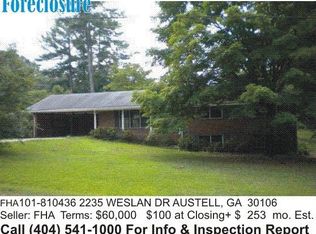 2235 Weslan Dr, Austell, GA 30106