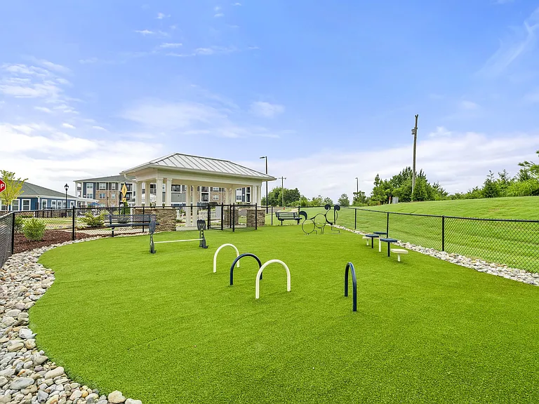 Leash Free Bark Park at Hawthorne at the Glen in Concord, NC