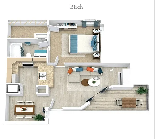 Floor plan Birch
