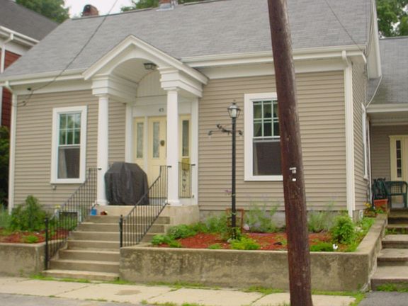 Front of the house
