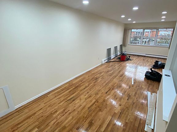 polished hardwood living and dining room