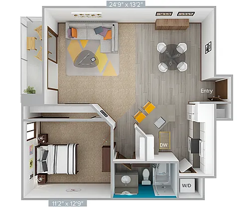Floor plan Furnished-f-732