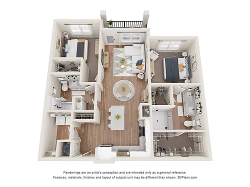 Floor plan B1