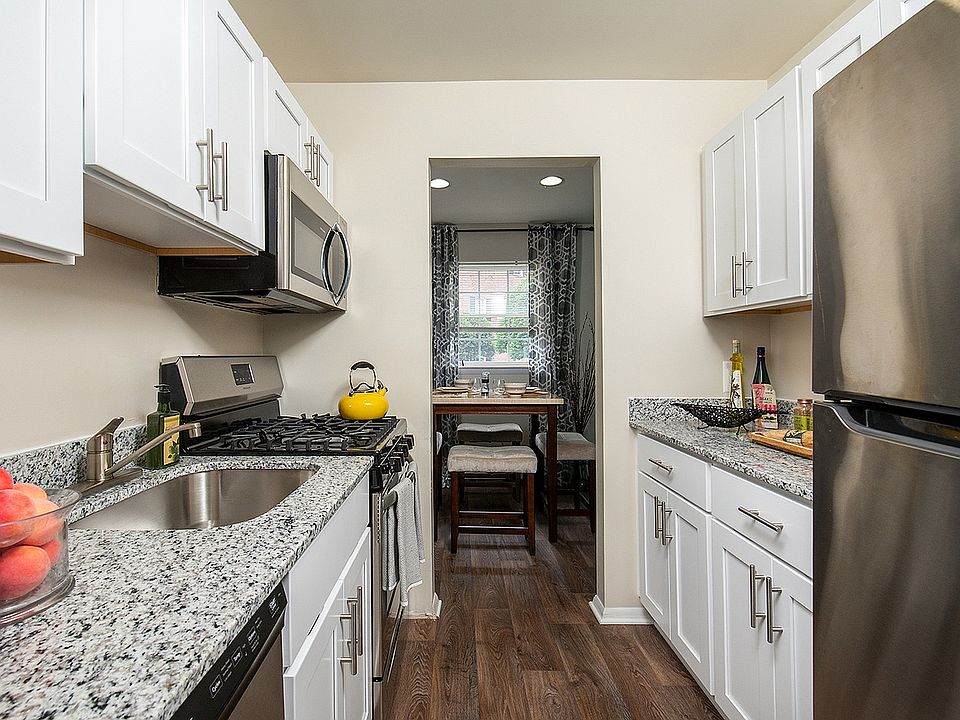 Renovated kitchen with stainless steel appliances