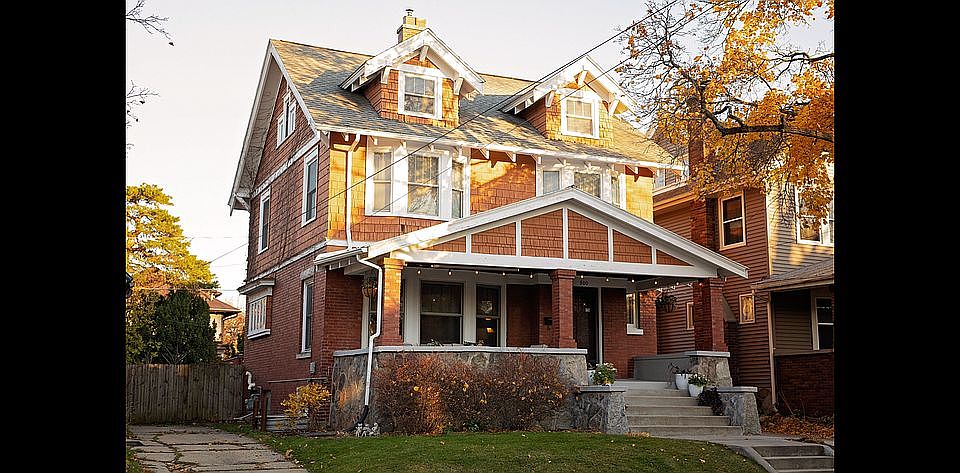 Front of the house