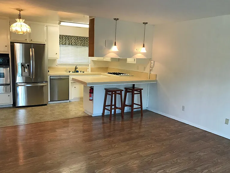 Kitchen & Family Room viewed from Patio