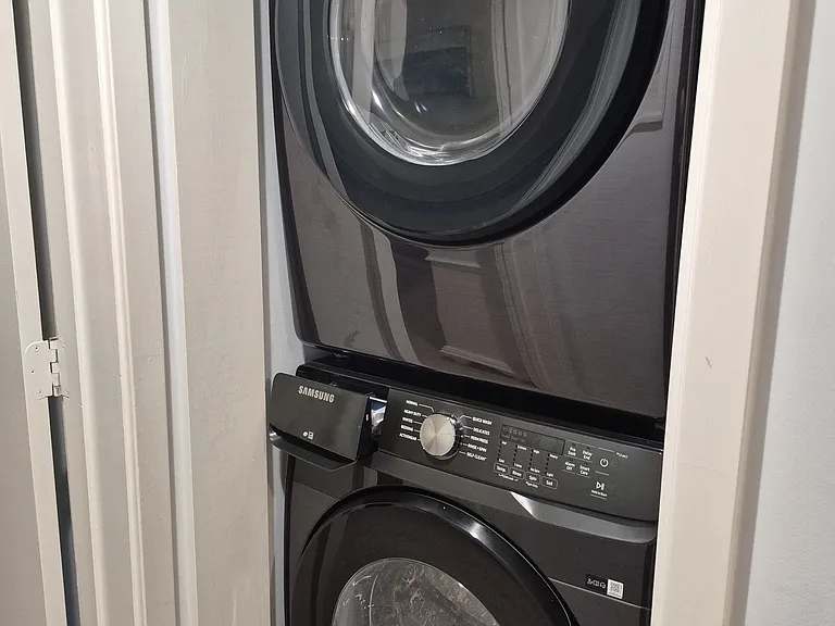 Full size washer and dryer