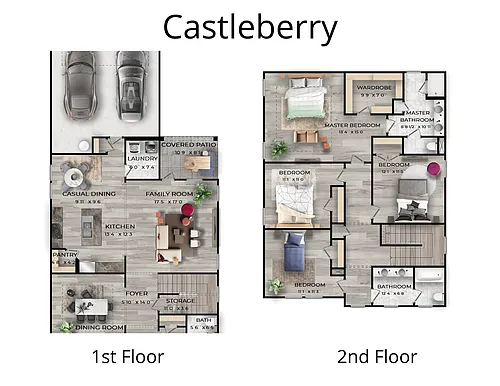 Floor plan Castleberry
