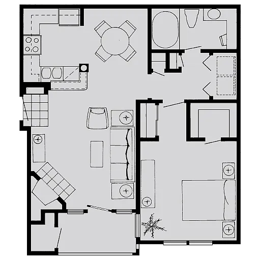 Floor plan B