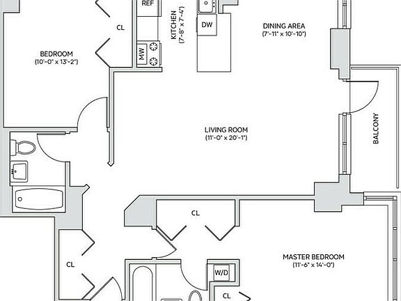 2nd image of 200 W 60th St APT 27F