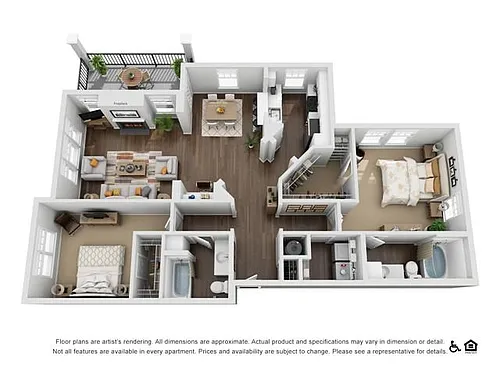 Floor plan 2RA