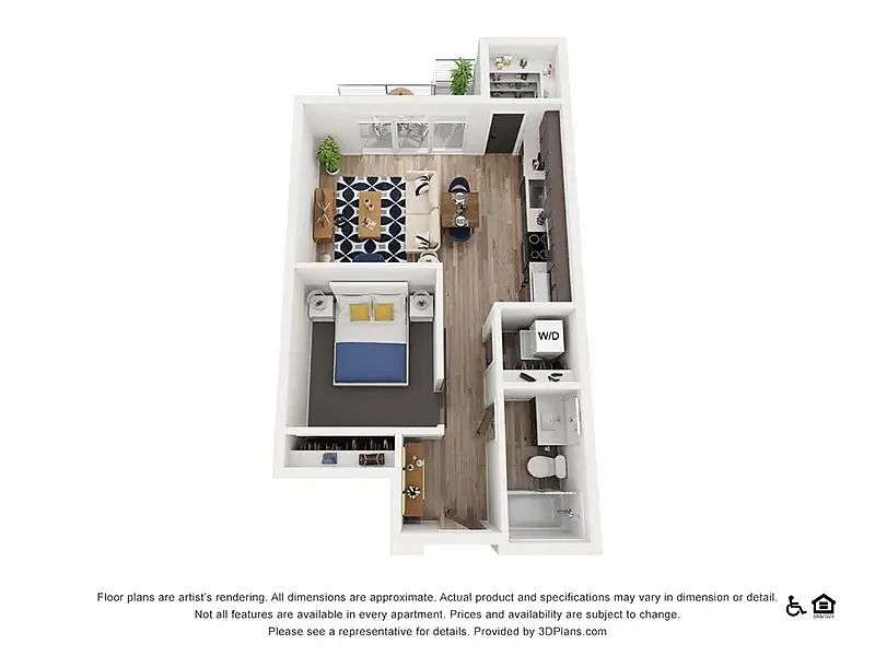 Floor plan 4B