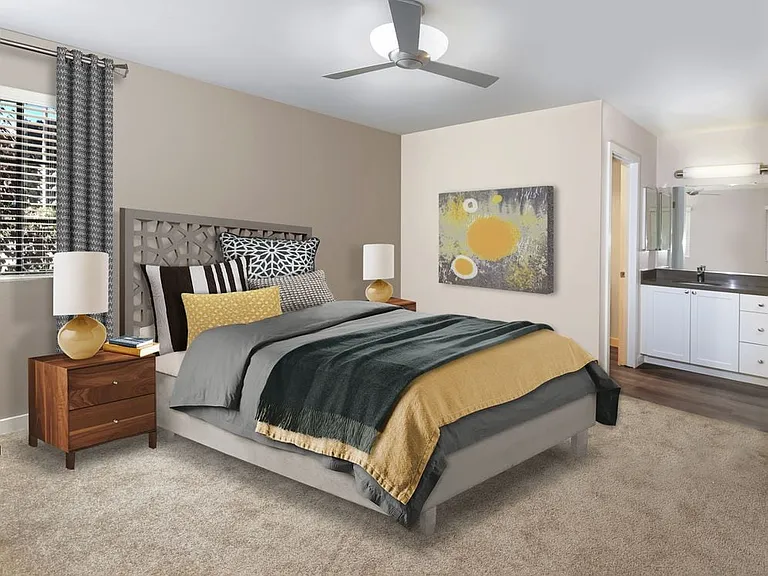 Spacious Bedrooms With Updated Baths