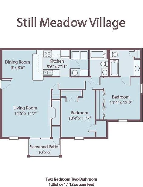 Floor plan THE BROOKSHIRE