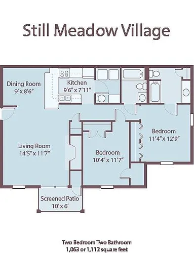 Floor plan THE BROOKSHIRE