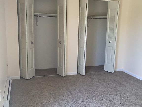 Primary bedroom closets