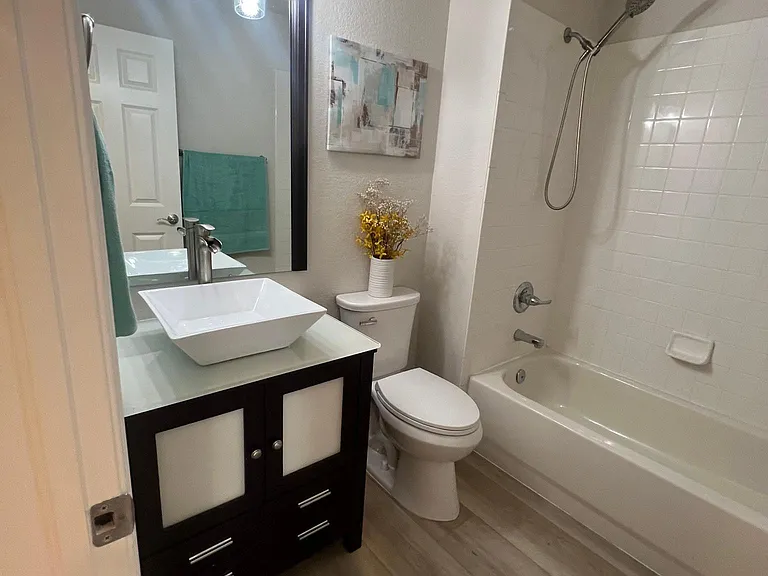 Secondary bathroom.