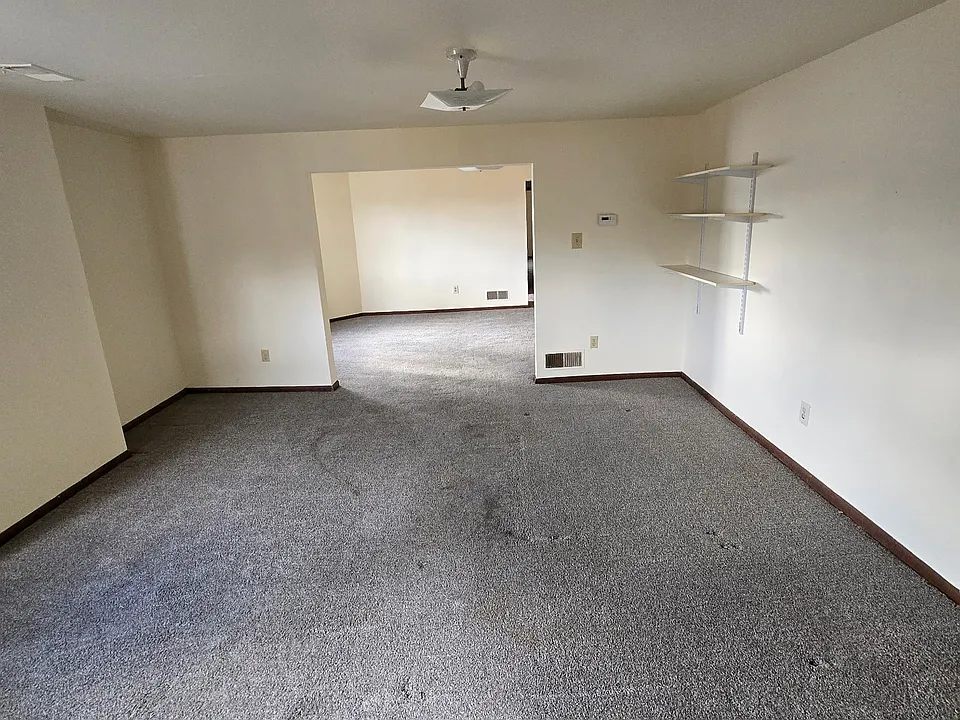 living room looking into dining room