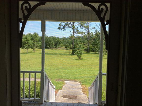 View from front screened door