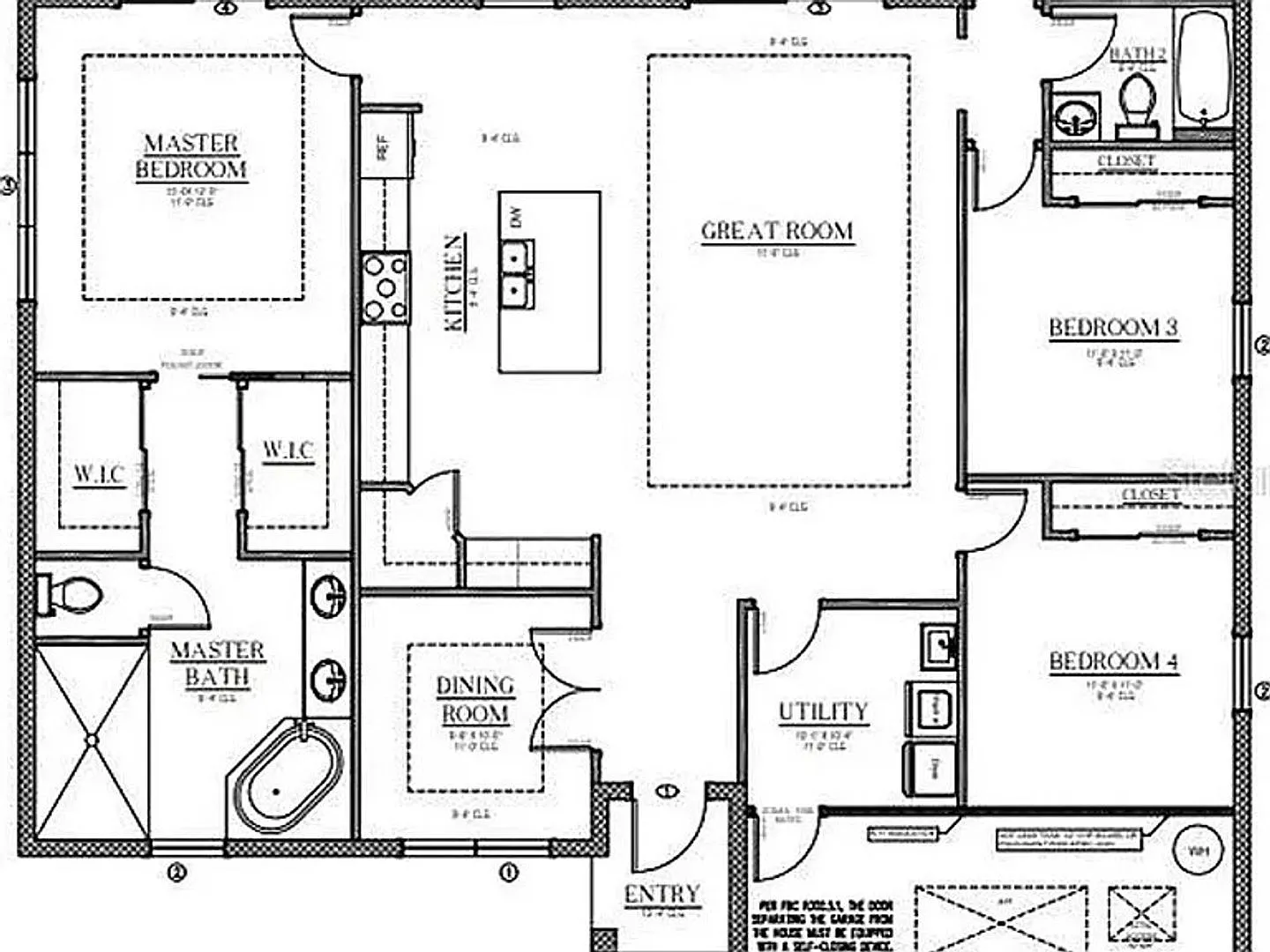 4 bed, 2.0 bath, 1914 sqft, $1,925 — Photo 2